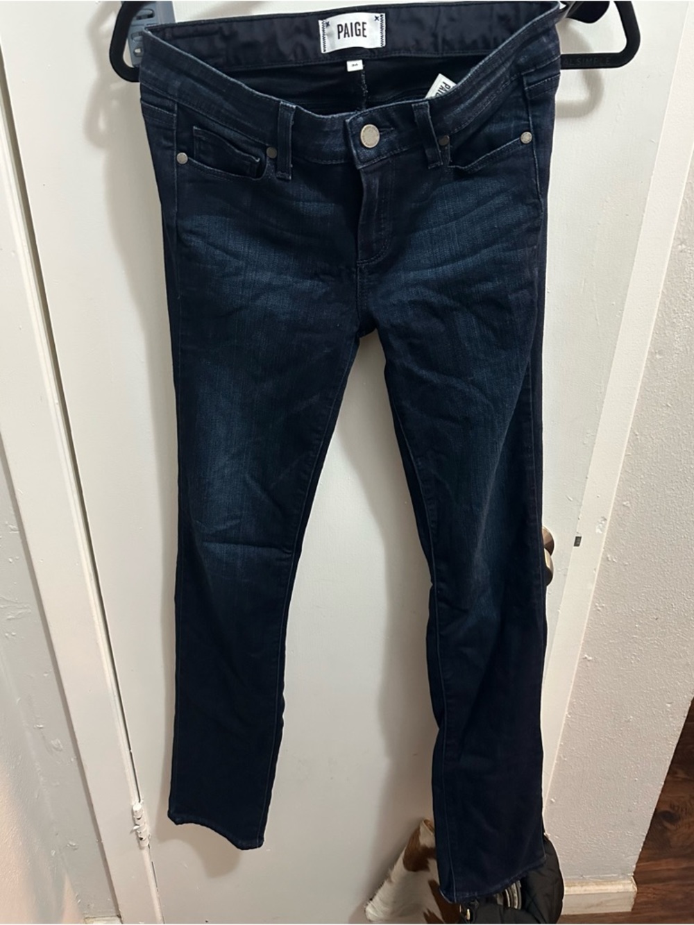 PAIGE Indigo Skinny Jeans - Dark Wash